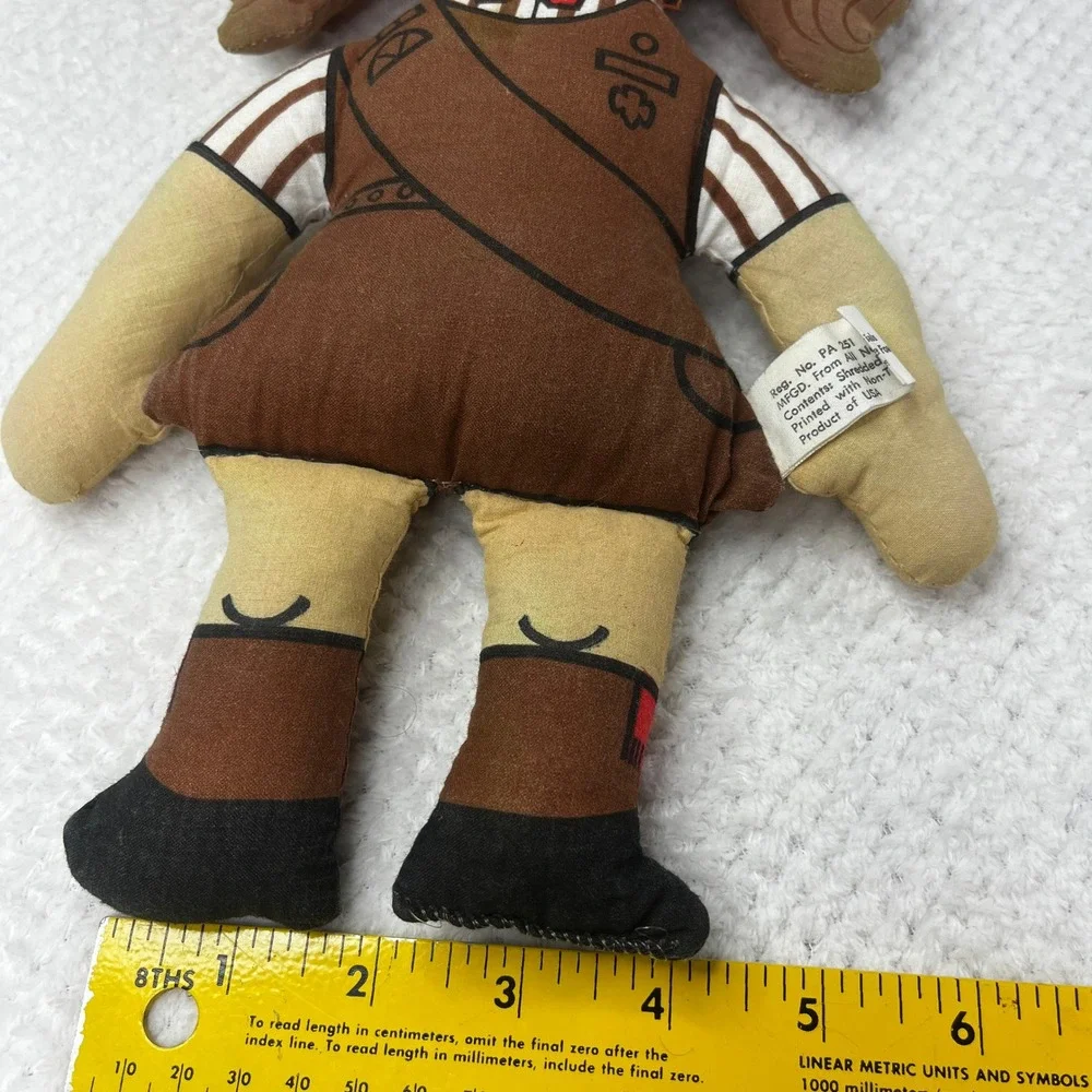 Vintage Girl Scout Brownie Rag Doll‎ Collectible Toy USA Made 10 Inches